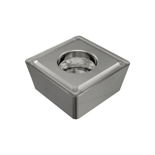 Iscar 5506342 Indexable Drill Insert, Square Shape, 0.142 in Thickness, 0.303 in Inscribed Circle, For Use On: Steel, Stainless Steel, Cast Iron, Hi-Temp Alloys, Manufacturer's Grade: IC908