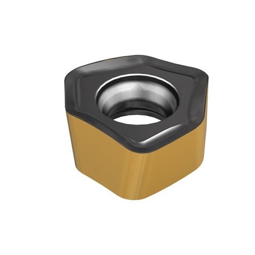 Iscar 5606379 Milling Insert, WXCU Insert, Carbide Tipped, Alloy, Cast Iron, Stainless Steel, Steel, Trigon, Material Grade: IC808