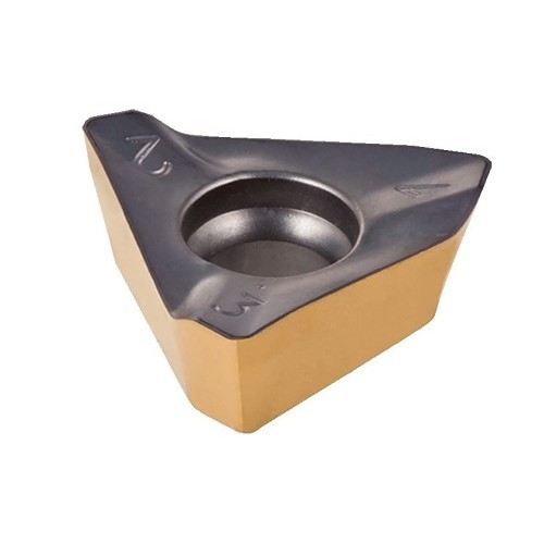 Iscar 5607512 Milling Insert, Carbide, Manufacturer's Grade: IC830, Steel, Stainless Steel, Hi-Temp Alloys Material Application, Triangular Shape