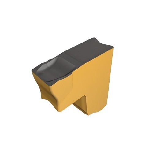 Iscar 6003452 Cut-Off Insert, Material Grade: IC908, 0.118 in Cutting Width, Carbide Tipped, TiAlN