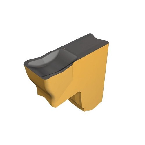 Iscar 6004554 Cut-Off Insert, Material Grade: IC908, 0.157 in Cutting Width, Carbide Tipped, TiAlN