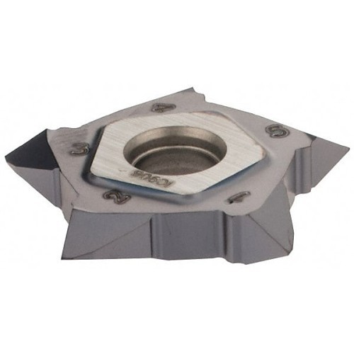 Iscar 6095483 Grooving Insert, PENTA Insert, 24N3MT010RS Insert, PVD, Material Grade: IC908