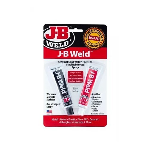 J-B Weld 8265-S Compound, 1 oz, Twin Tube, Off-White, Paste