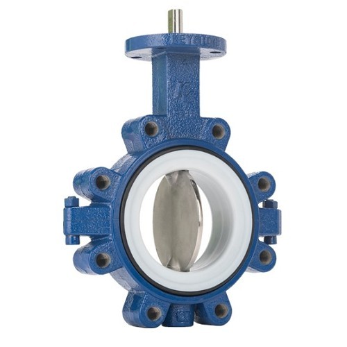 JAZ® 300KBV Butterfly Valve, Lug, 3 in Nominal, NPS, Cast Iron Body, Softgoods Material: EPDM Rubber