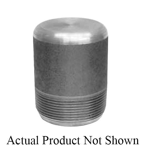 JBS™ 0338203623 Hex Head Non-Plated Refinery Plug, Carbon Steel, 3/8 in Nominal, Black, Domestic
