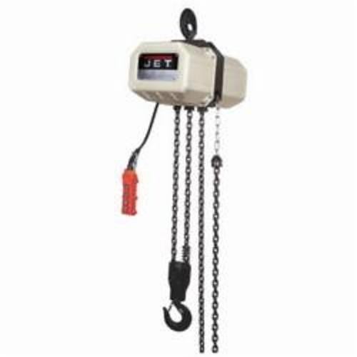 JET® 232000 SSC Electric Chain Hoist, 2 ton Load, 8 x 24 mm Chain/Rope, 20 ft H Lifting, 2-1/7 hp Power Rating, 230/460 VAC
