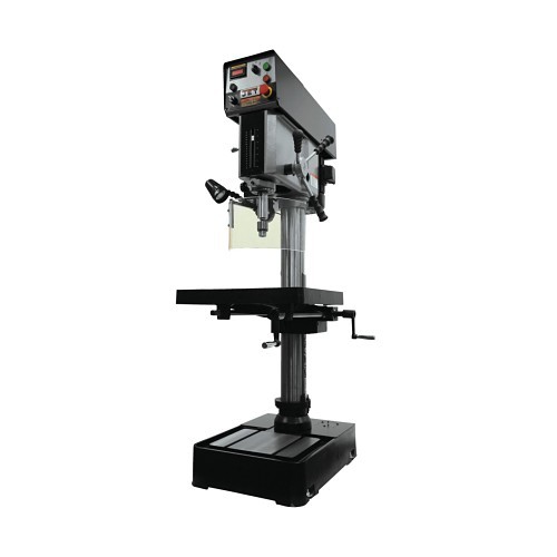JET® 354240 JDP-20VS Drill Press With Tapping, 2 hp, 230 V, 20 in Swing, 22 in L x 18-3/4 in W Table