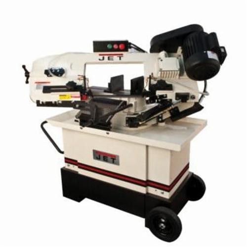 JET® JT9-413451 Belt Drive Horizontal Band Saw, 4 in Round, 4-3/4 x 4 in Rectangle 45 deg Capacity, 7 in Round, 7 x 10-1/2 in Rectangle 90 deg Capacity, 1 hp, 115/230 VAC, 86/131/182/260 sfpm Speed