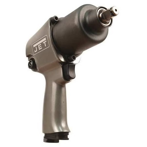 JPW Industries JET® JAT-103 Pneumatic Impact Wrench, Tool/Kit: Tool, 1/2 in Drive, 680 ft-lb, 4.2 cfm Short Run Air Consumption