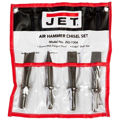 JPW Industries JET® JSG1304 Punch & Chisel Set, 5 in Chisel, 4 Number of Chisels, 4 Piece