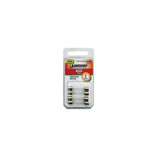 Jandorf 3397841 Automotive Fuse, 2 A Amp, 250, 10 kA Interrupt