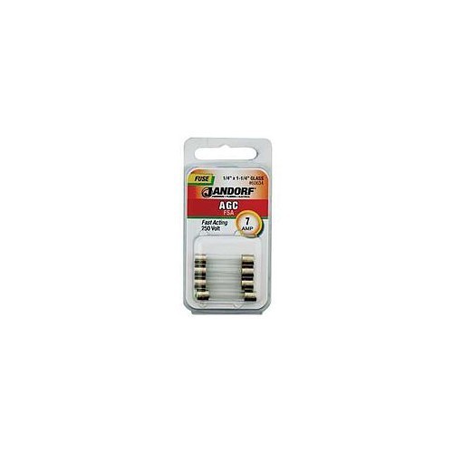 Jandorf 3397908 Automotive Fuse, 7 A Amp, 250, 10 kA Interrupt