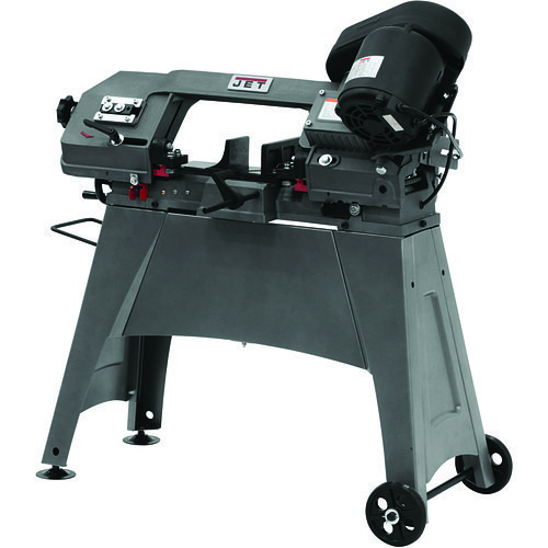 Jetta 414458 Horizontal/Vertical Band Saw, 45 DEG Capacity: 3 in Round, 4-1/2 in x 3 in Rectangle, 90 DEG Capacity: 5 in Round, 5-3/4, 2 x 6 in Rectangle, 1/2 hp, 115/230 V, 1 Phase, 85, 125, 200 sfpm