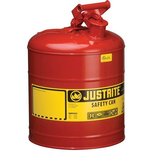 Justrite® 6335756 Safety Can, 5 gal, Red