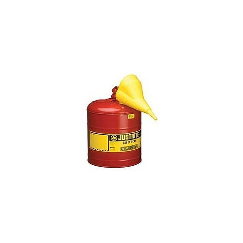 Justrite® 9655325 Safety Can, 5 gal, Red