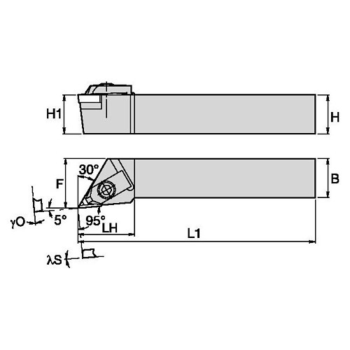 NKLCL0805V TOOL HOLDER