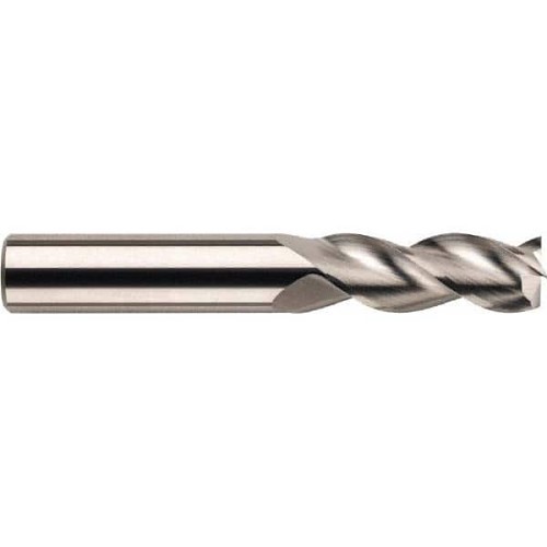 KYOCERA SGS® 32709 Square End Mill, 1/2 in Cutter Dia, 5/8 in Length of Cut, 3 Flutes, 1/2 in Shank Dia, 4 in Overall Length, Uncoated