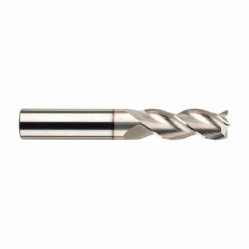 KYOCERA SGS® 34828 Square End Mill, 3/8 in Cutter Dia, 2 in Length of Cut, 3 Flutes, 3/8 in Shank Dia, 4 in Overall Length, Uncoated
