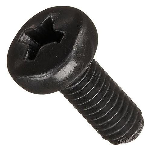 Kanebridge 1016KPPB Self-Drilling Screw, Measurement System: Imperial, #10-16, 1 in Overall Length, Pan, Philips Drive, Steel, Black Oxide