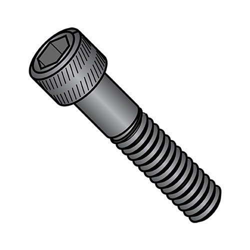 Kanebridge M6090CSP Socket Cap Screw, Partially Thread, Measurement System: Metric, M6-1, 90 mm Overall Length, Alloy Steel, 12.9 Grade