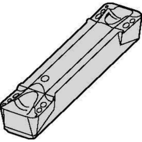 Kennametal® 3871107 Grooving Insert, A4G Insert, 0205 Insert, 0.0807 in Cutting Width, Manufacturer's Grade: KCU25, Material Grade: C2/C6