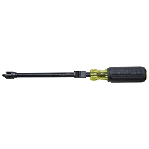 Klein® 32216 Holding screwdriver, #2 Drive, Phillips Drive, 11-1/4 in Overall Length, No Magnetized Tip