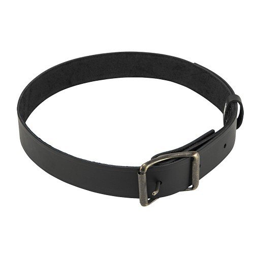 Klein® 5202L Heavy Duty General Purpose Belt, Size L, Leather, Black