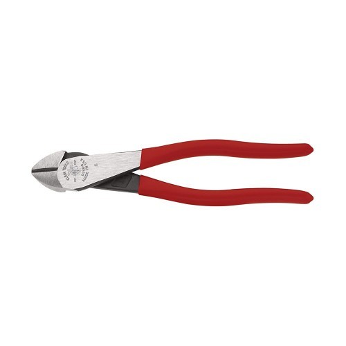 Klein® D248-8 Diagonal Cutting Plier, 0.75 in Nominal Capacity, Short Jaw, 0.813 in L x 1.25 in W x 0.46 in THK Jaw, 8.05 in Overall Length, Standard Cut Type, Steel Jaw, No Insulated