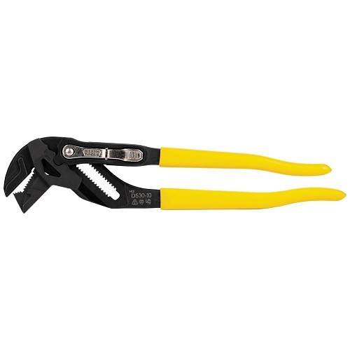 Klein® D53010 Plier Wrench, Reversible Jaw, 2 in Jaw Forged Steel Jaw Parallel Jaw, 10 in OAL