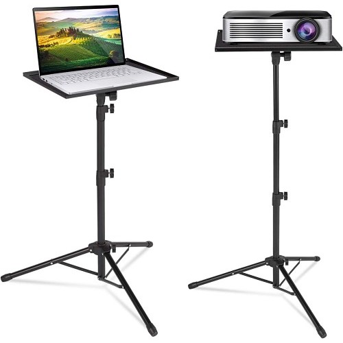 Klveid B08F21WPQF Projector Tripod Stand, Black