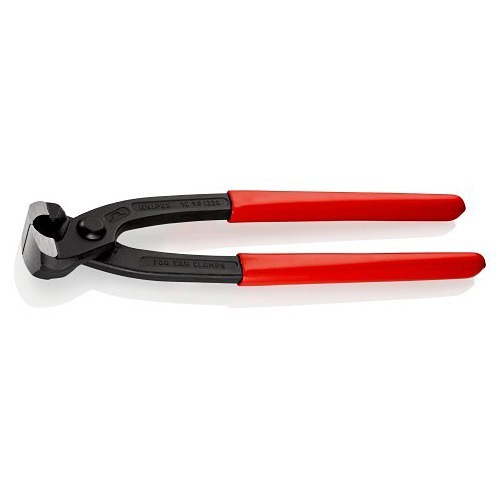 Knipex® 10 98 i220 Ear Clamp Plier, 1-1/4 in L x 3/4 in W Jaw, 8-3/4 in Overall Length