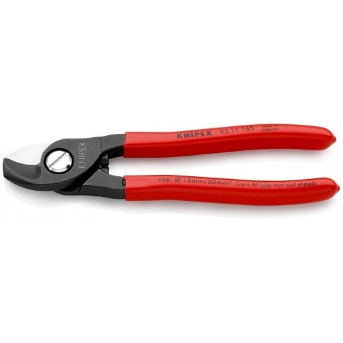 Knipex® 95 11 165 MIG Pliers & Cable Shear, 15 to 50 sq-mm, Steel Jaw