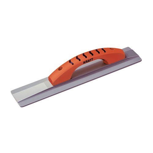 Kraft Tool CF014PF Hand Float, 14 in Blade Length, Genuine Extru-Lite™ Magnesium Blade, Proform® Soft Grip Handle