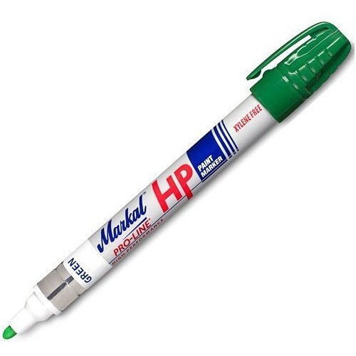 LA-CO Industries Markal® 096966 Paint Marker, 1/8 in Tip, Medium Bullet, Dark Green