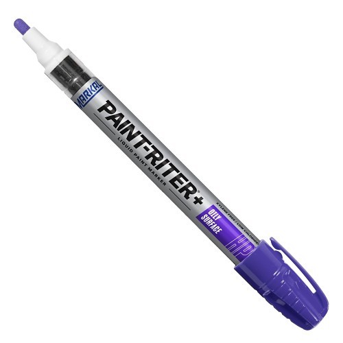 LA-CO Industries Markal® 703877 Paint Marker, 1/8 in Tip, Metal, Purple