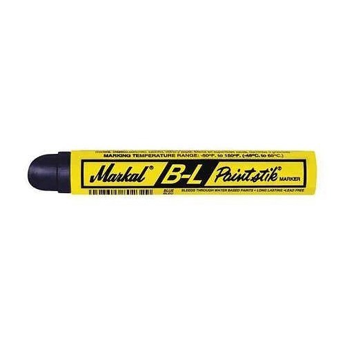 LA-CO Industries Markal® PAINTSTIK® 80725 Paint Marker, 11/16 in Tip, Round Tip, Blue