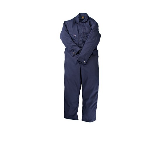 LAPCO FR™ FR CVEFRD7NV-4X Economy Coverall, 4X-Large, Royal Blue, 100% Cotton