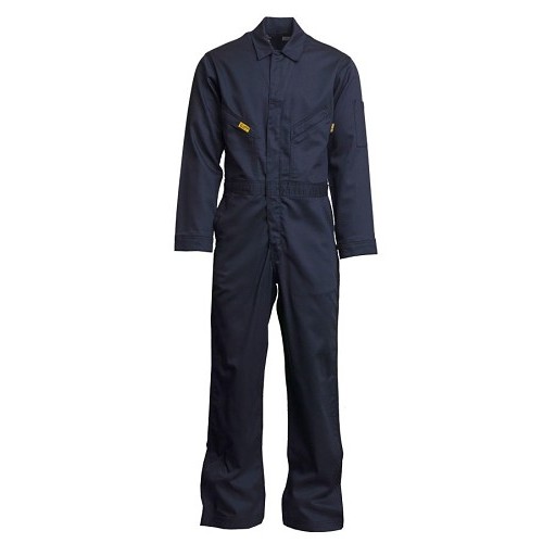 LAPCO FR™ GOCD6NY-62 Economy Coverall, Size 62, Royal Blue, Flame-Resistant Cotton-Nylon