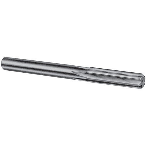 LEXINGTON 380408 Chucking Reamer, 0.1250 in Dia, 8 in Overall Length, 5/8 in Shank Dia, Taper Shank, Straight Flute