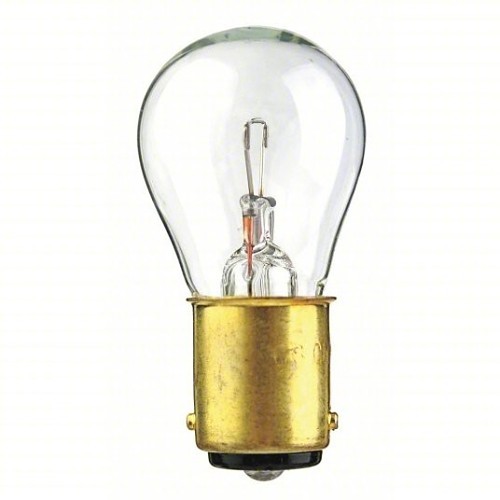 LUMAPRO 2FLU9 Miniature Incandescent Bulb, 8.26/17.15 W, Double Contact Bayonet (BA15d) Lamp Base Type, S Shape