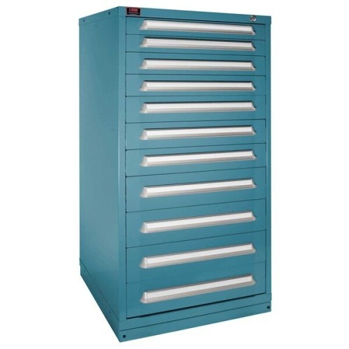 LYON® BBM683030000AIL Storage Cabinet, 6800 lb, 17 Drawers