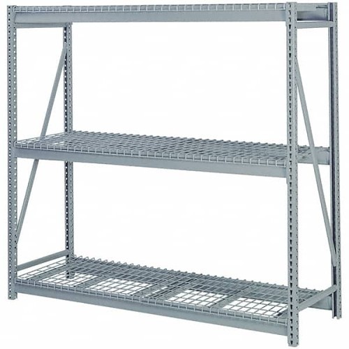 LYON® DD67315SW Bulk Storage Rack, 72 in Overall Height, 72 in Overall Width, 48 in Overall Depth, 3 Shelves, 10000 lb, Dove Gray