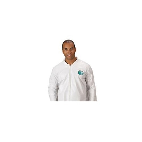 Lakeland® TG412-L Disposable Coverall, L, White, MicroMax®, 44 to 46 in Chest, 29 in L Inseam