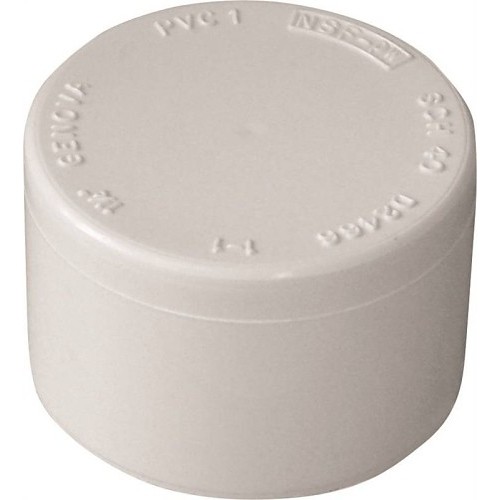 Lasco® 6114649 Pipe Cap, Cap, 1/2 in Nominal, Slip, PVC