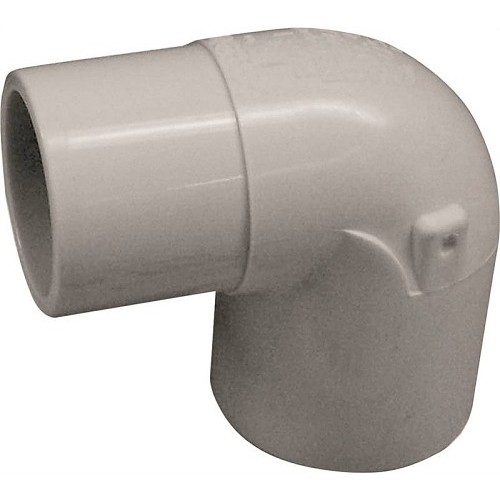 Lasco® 6911135 Pipe Elbow, 2 in Nominal, Spigot x Slip, SCH 40/STD Schedule, PVC