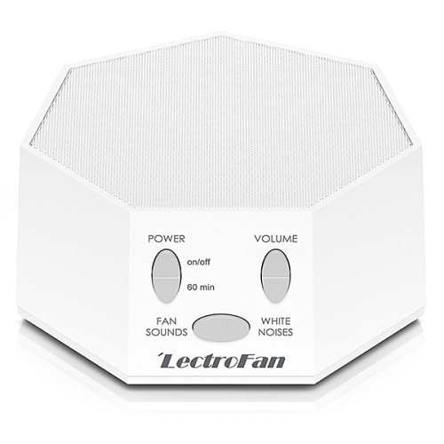 LectroSound ASM1007-FFP Fan Sound & White Noise Machine, White