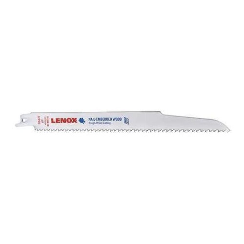 Lennox 20582956R Reciprocating Saw Blade, 9 in Length, 3/4 in Width, 6 TPI, Bi-Metal Body