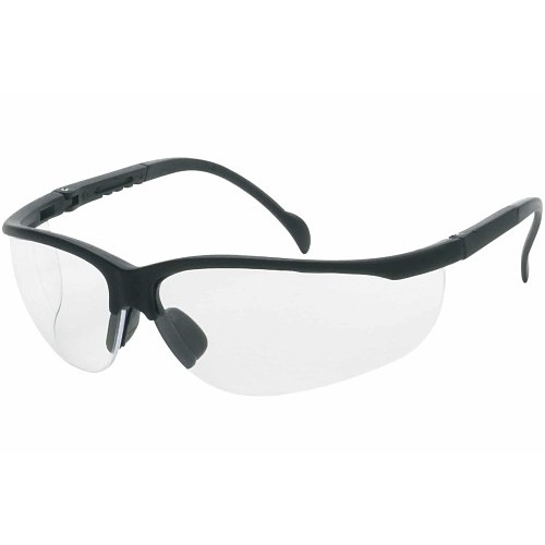 Liberty Glove iNOX® 1717Q/C Safety Glasses, Clear Lens, Black Frame