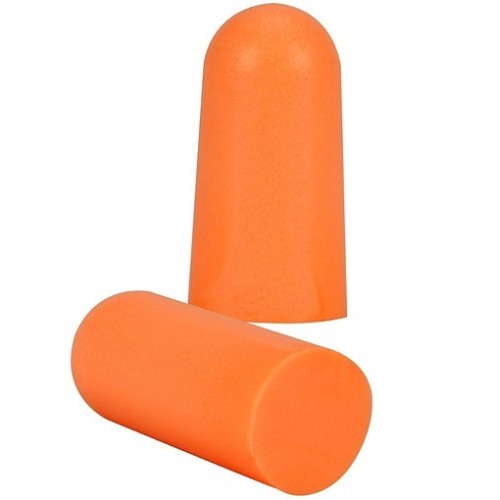 Liberty Glove 267-HPF810 Earplug, Disposable Corded, 33 dB Noise Reduction Rating, Tapered, Disposable, Orange Plug, Orange Cord