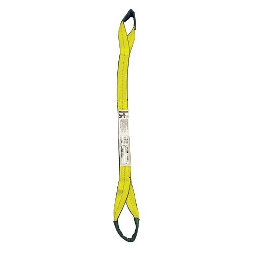 Lift America® S151039 Type IV Eye and Eye Flat Web Sling, 10 ft L x 2 in W, Polyester